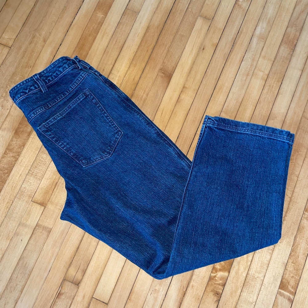 Duluth Trading Co. Women's Jeans Classic Straight Leg Closet Staple 12/29 inseam